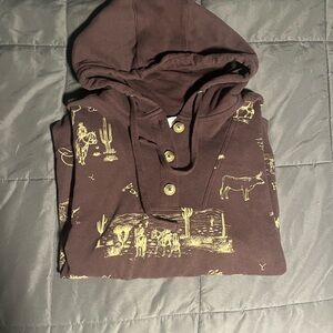 Ariat Brown Garment with Yellow Detail